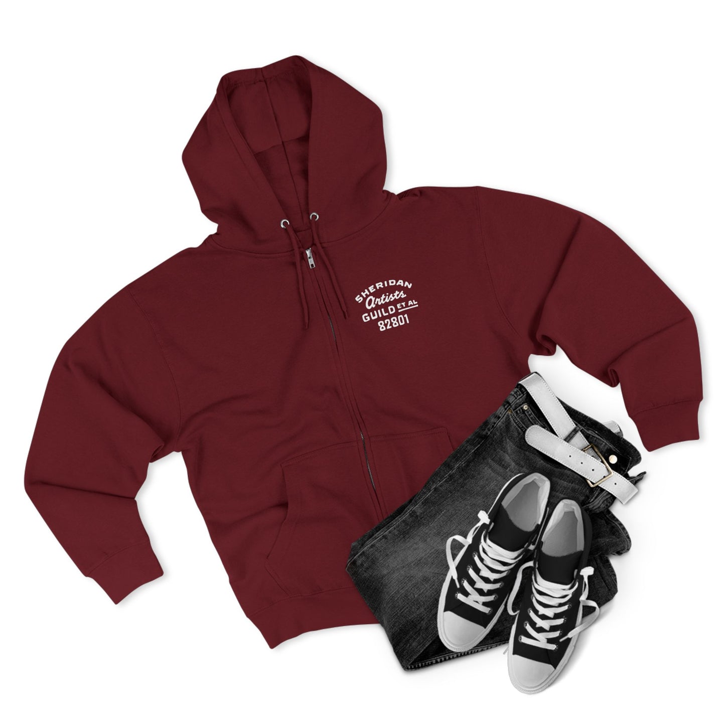 Support Wyoming Artists Zip Hoodie