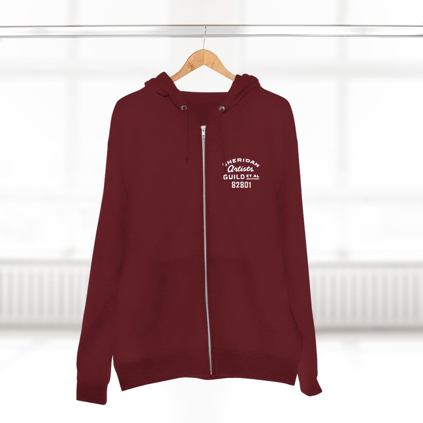 Support Wyoming Artists Zip Hoodie