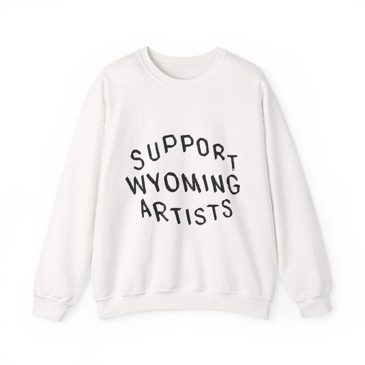 Support Wyoming Artist Crewneck Sweatshirt