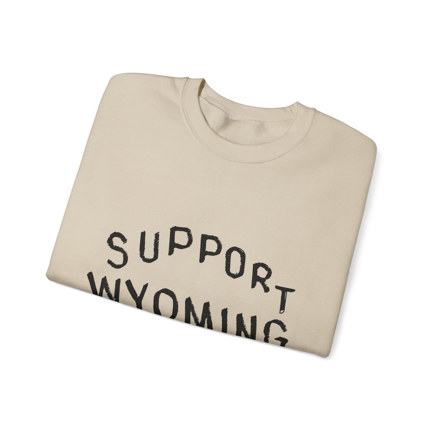 Support Wyoming Artist Crewneck Sweatshirt
