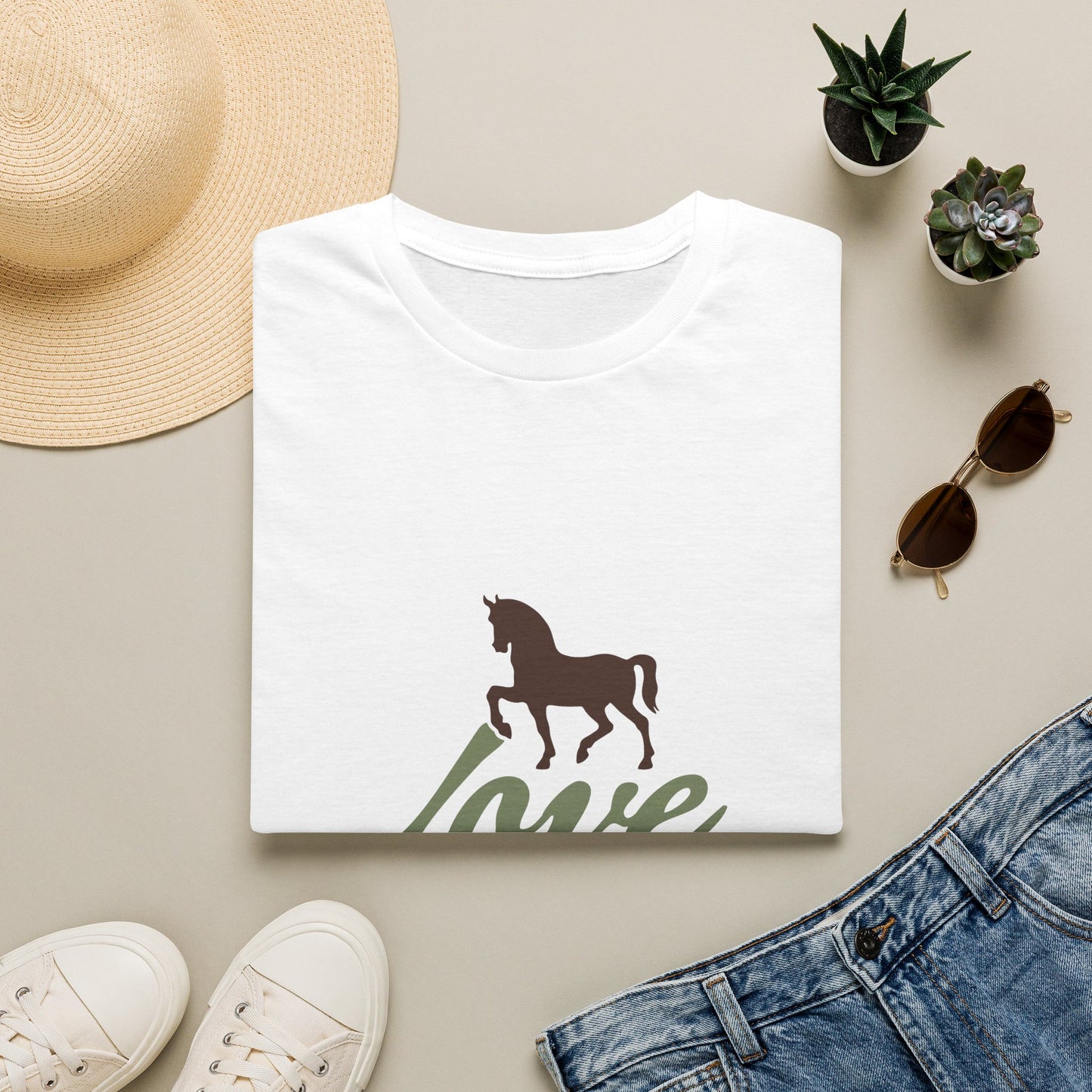 Love Sculpture Walk T-Shirt