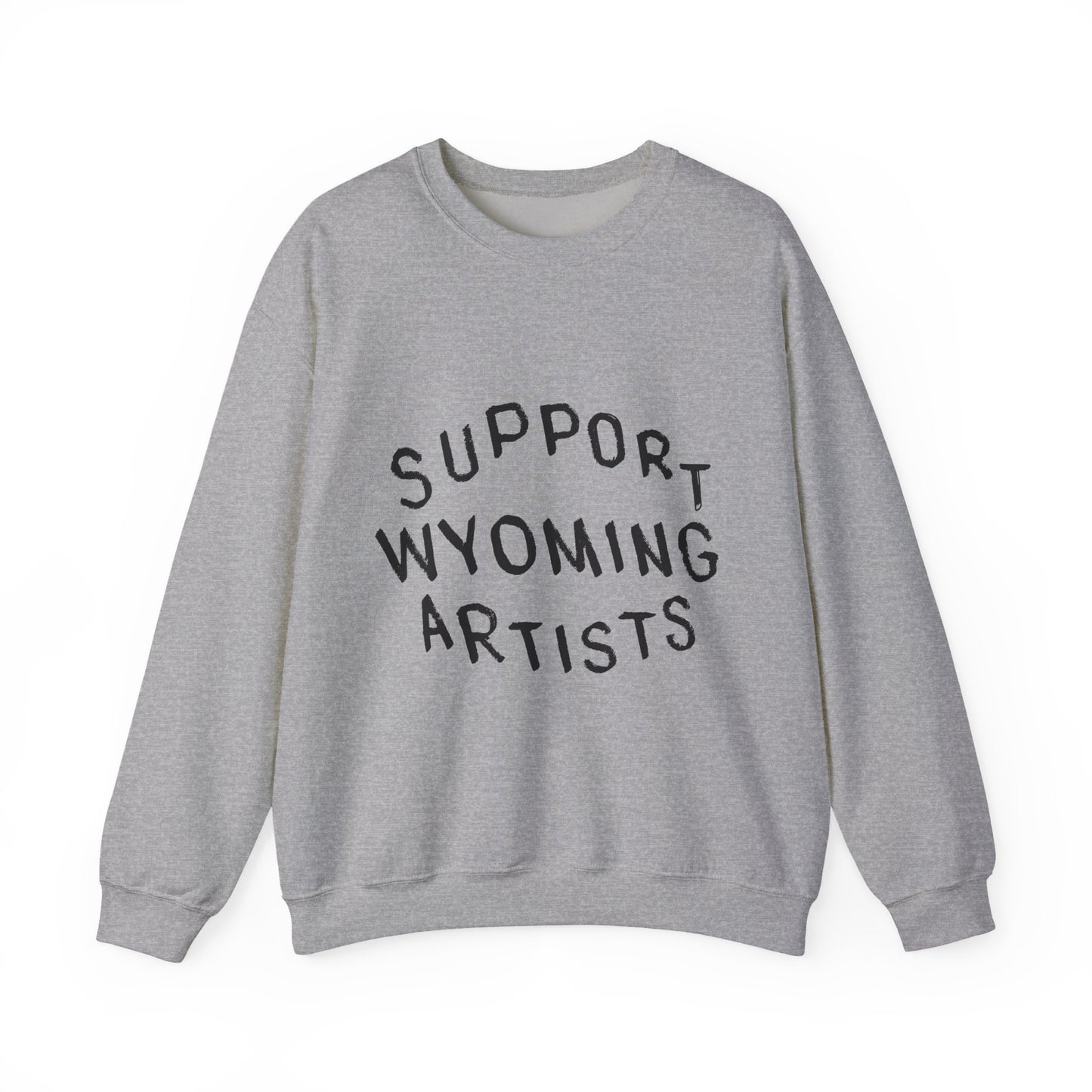 Support Wyoming Artist Crewneck Sweatshirt