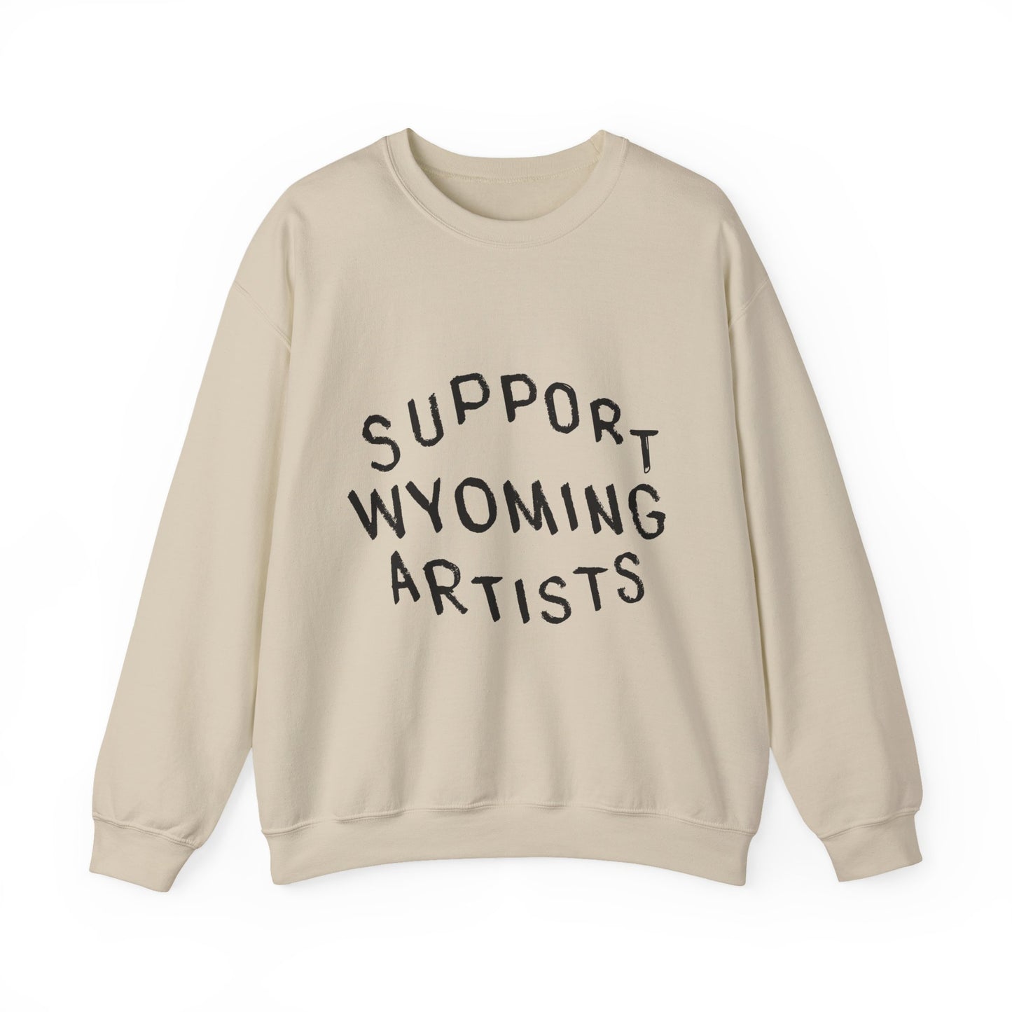 Support Wyoming Artist Crewneck Sweatshirt