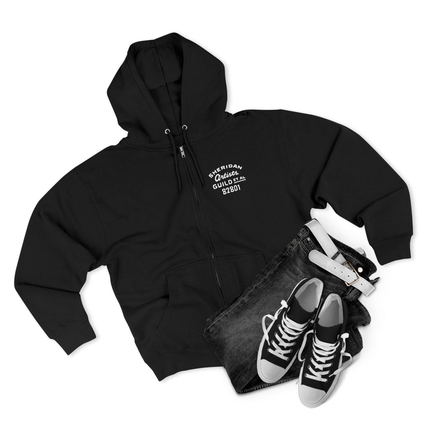 Support Wyoming Artists Zip Hoodie