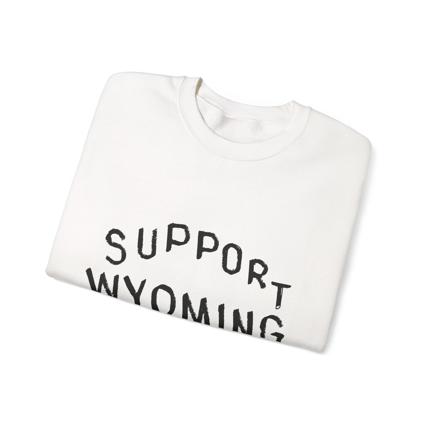 Support Wyoming Artist Crewneck Sweatshirt