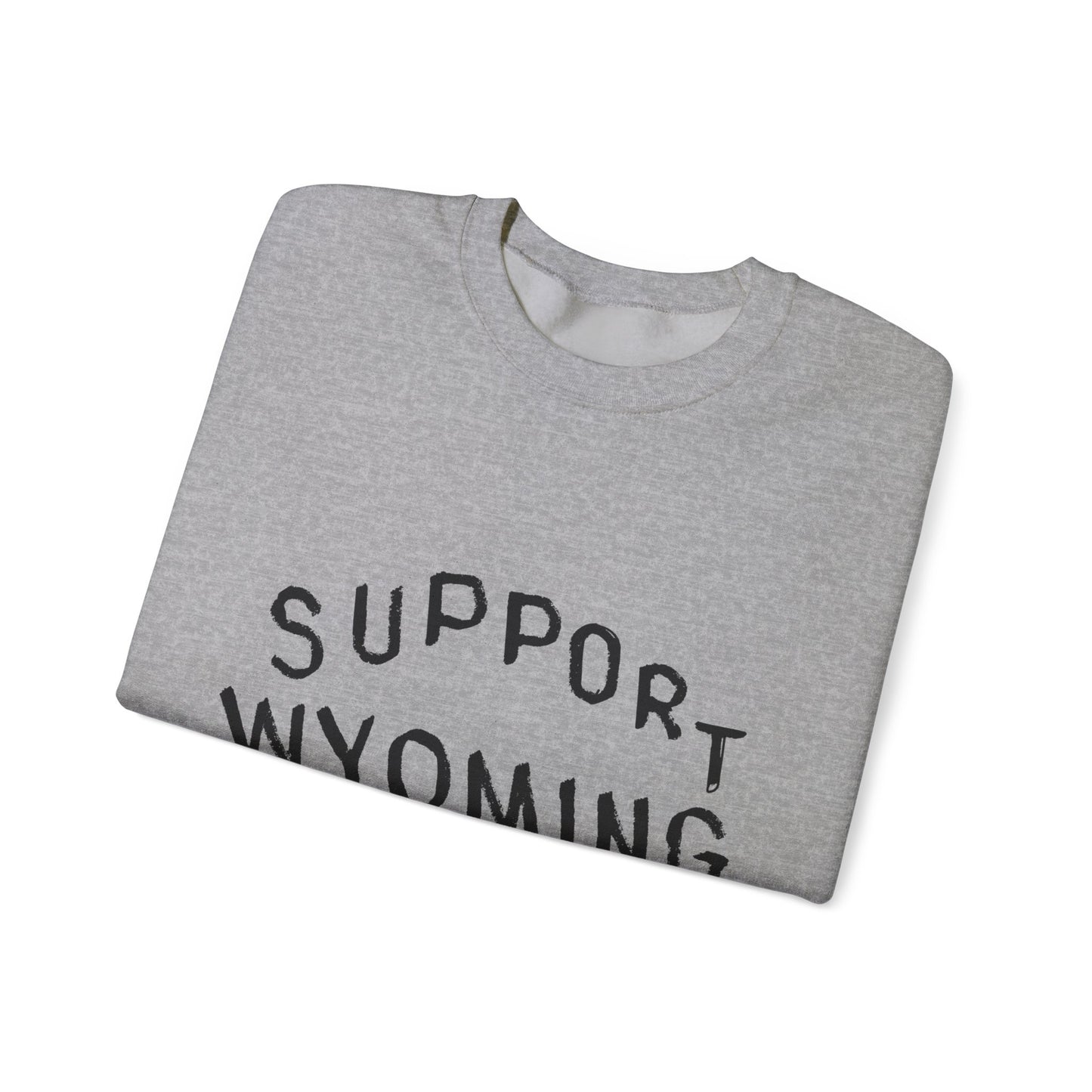 Support Wyoming Artist Crewneck Sweatshirt