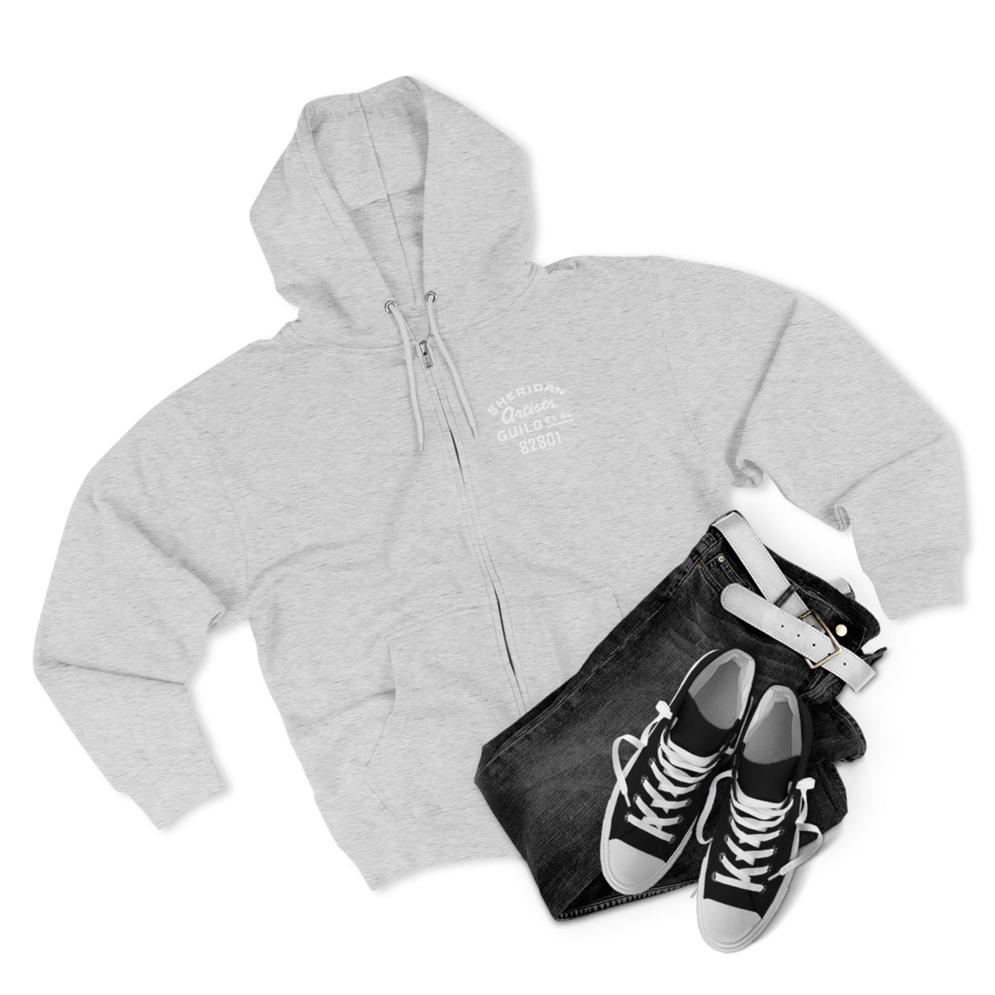 Support Wyoming Artists Zip Hoodie